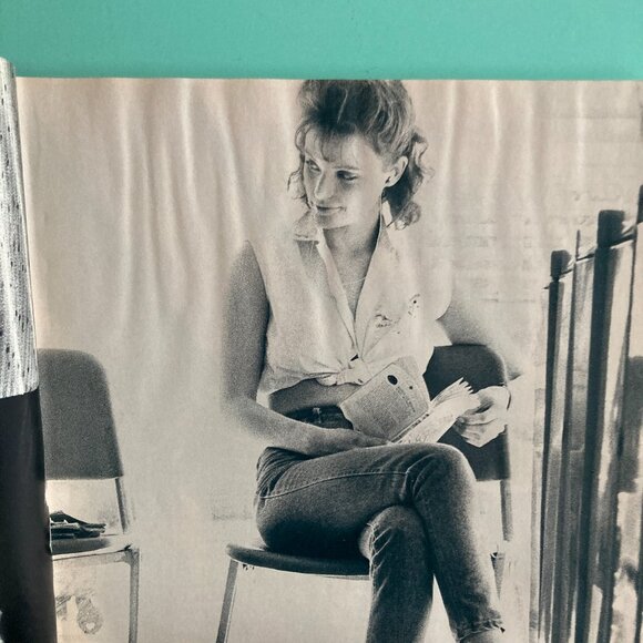 US Magazine Farrah Fawcett Pierce Brosnan September 19 1998 - Wrinkled Pages - Picture 4 of 5